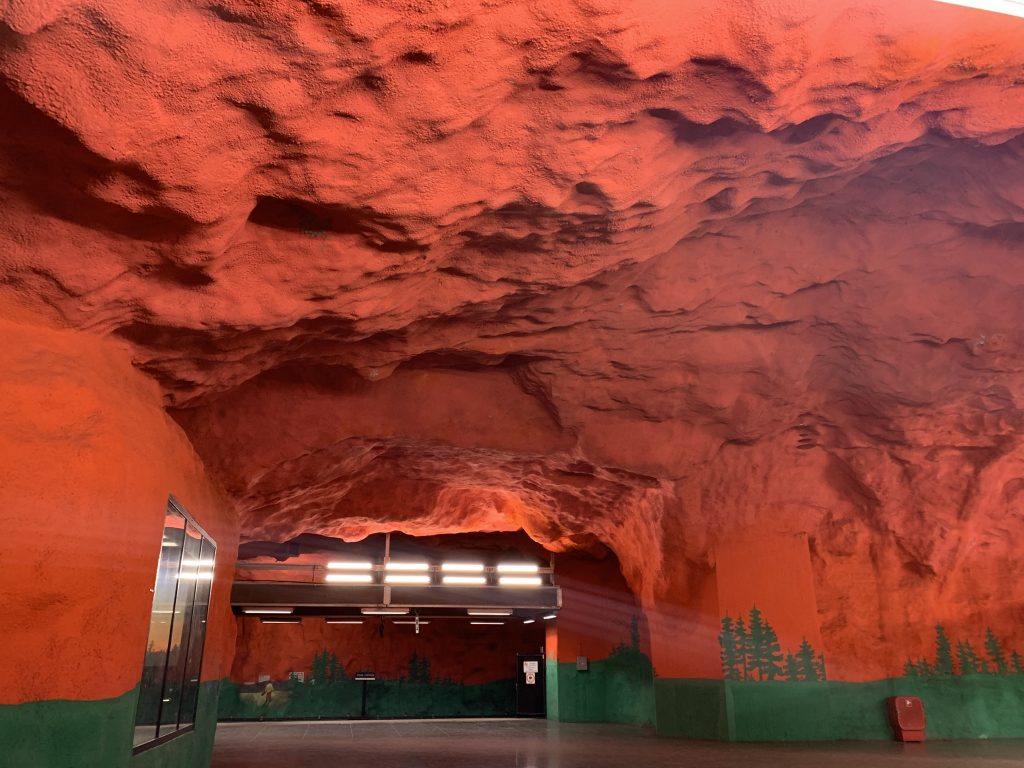 Stockholm metro art
