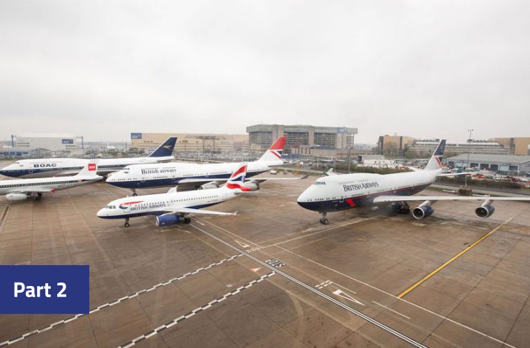 British Airways planes